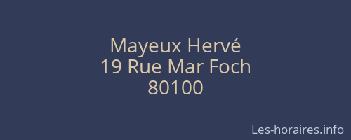 Mayeux Herv&eacute;
