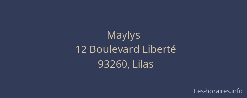 Maylys