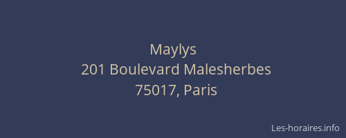 Maylys