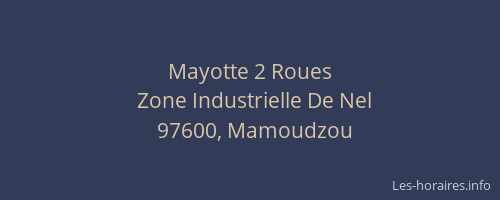 Mayotte 2 Roues