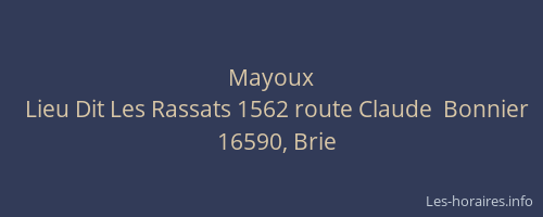 Mayoux