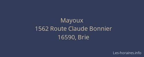 Mayoux