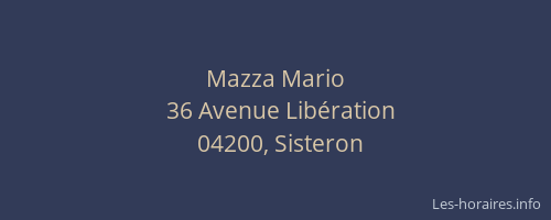 Mazza Mario
