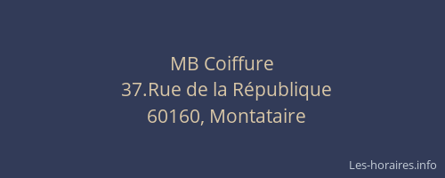 MB Coiffure
