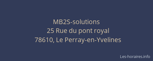 MB2S-solutions