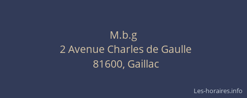 M.b.g