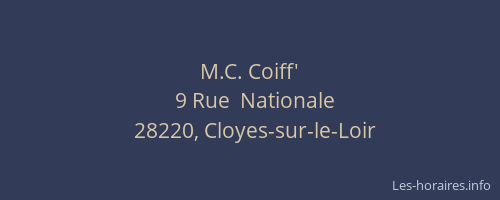 M.C. Coiff'
