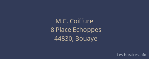 M.C. Coiffure