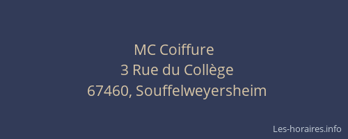 MC Coiffure