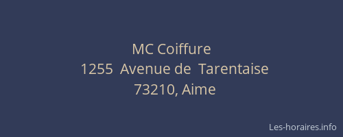 MC Coiffure