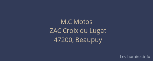 M.C Motos