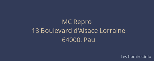 MC Repro