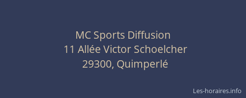 MC Sports Diffusion