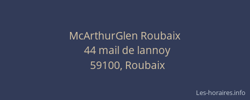 McArthurGlen Roubaix