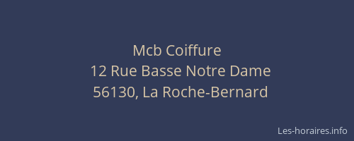 Mcb Coiffure
