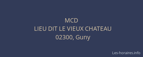 MCD