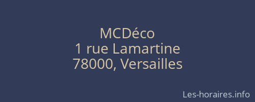 MCDéco