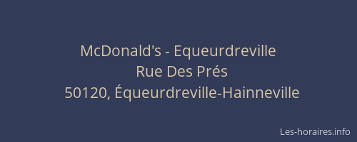 McDonald's - Equeurdreville
