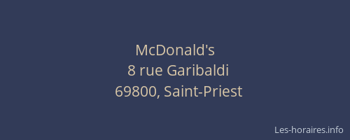 McDonald's