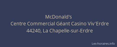 McDonald's