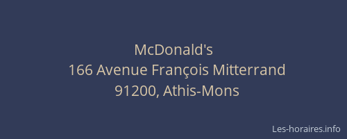 McDonald's