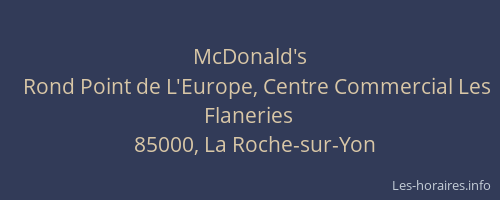 McDonald's