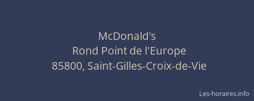 McDonald's