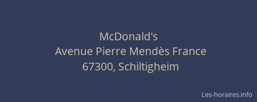 McDonald's