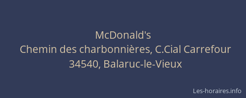 McDonald's