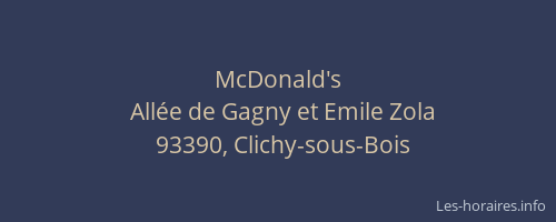 McDonald's