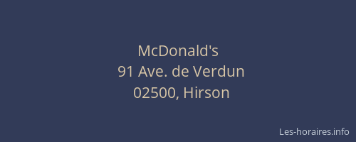 McDonald's
