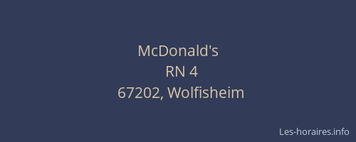 McDonald's