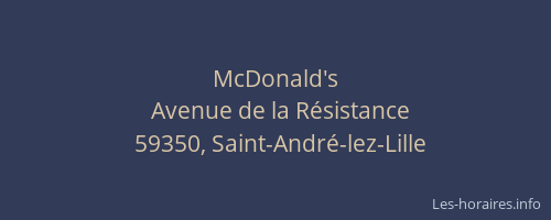 McDonald's