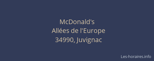 McDonald's