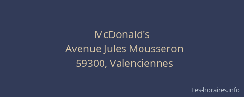 McDonald's