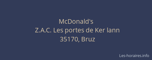 McDonald's
