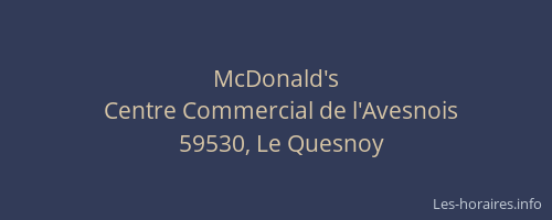 McDonald's