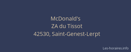 McDonald's
