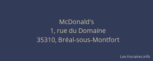 McDonald's