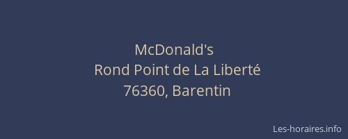 McDonald's