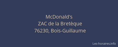 McDonald's
