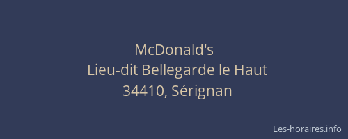 McDonald's