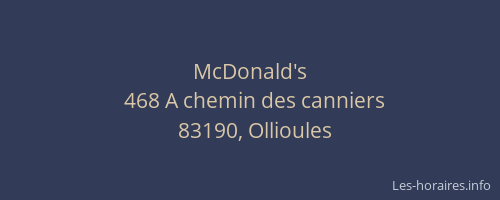 McDonald's