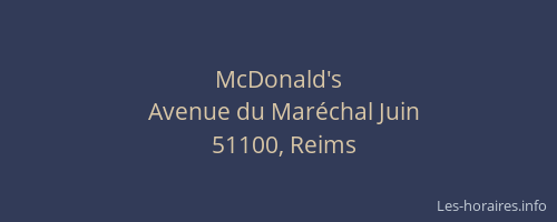 McDonald's
