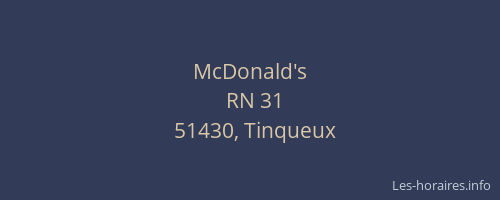 McDonald's