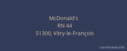 McDonald's