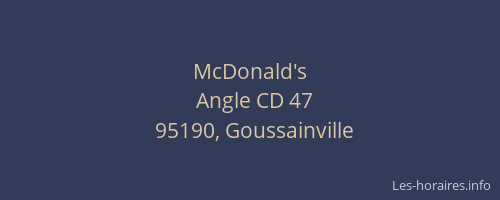 McDonald's