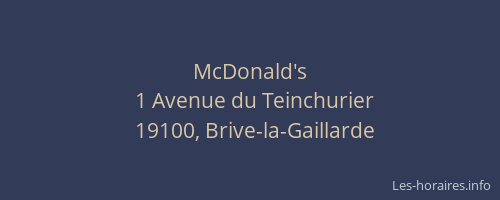 McDonald's