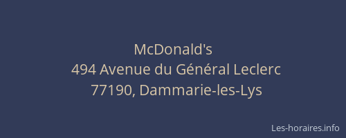 McDonald's