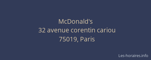 McDonald's
